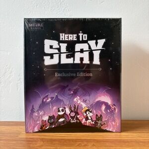 NEW‎ Here to Slay Board Game Sealed Kickstarter Exclusive Edition KS Unstable